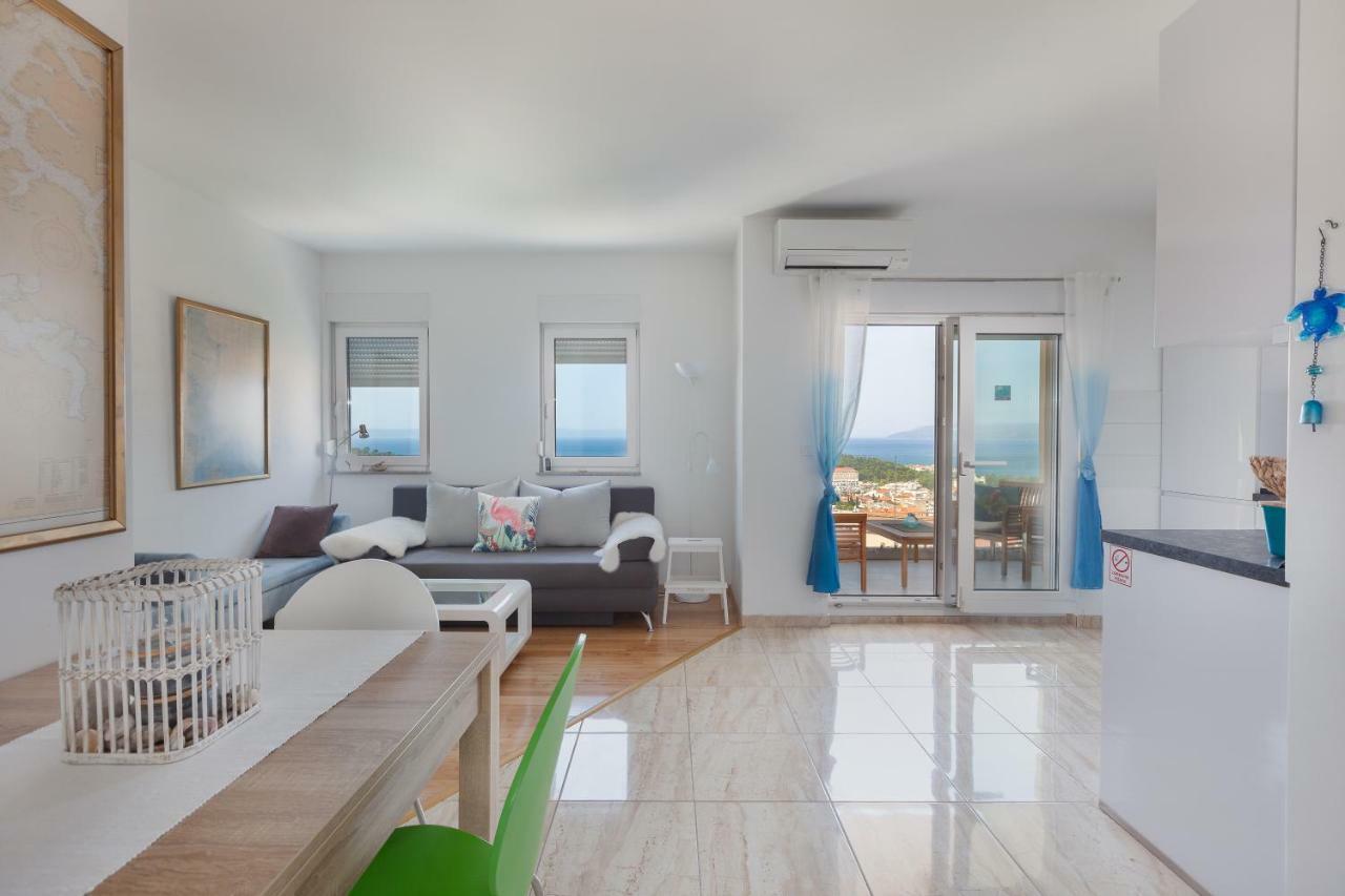 Anicas Panoramic Sea Weue Apartment Makarska Luaran gambar